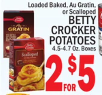 C Town Betty crocker potatoes offer