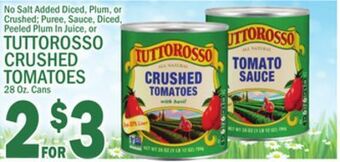 C Town Tuttorosso crushed tomatoes offer