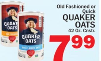 C Town Quaker oats offer