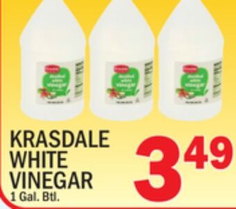 C Town Krasdale white vinegar offer