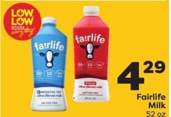 Weis Markets Fairlife milk offer