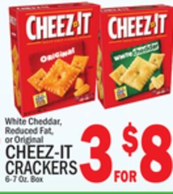 C Town Cheez-it crackers offer