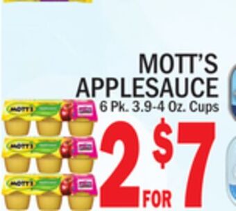 C Town Mott's applesauce offer