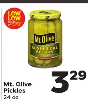 Weis Markets Mt. olive pickles offer