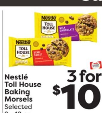 Weis Markets Nestlé toll house baking morsels offer