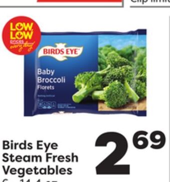 Weis Markets Birds eye steam fresh vegetables offer