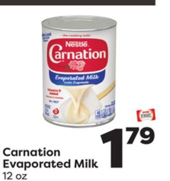 Weis Markets Nestle carnation evaporated milk offer