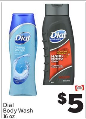 Weis Markets Dial body wash offer