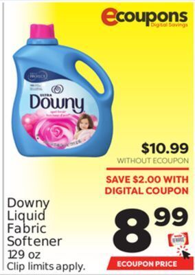 Weis Markets Downy liquid fabric softener offer