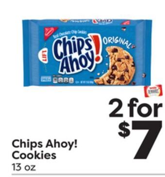 Weis Markets Nabisco chips ahoy! cookies offer