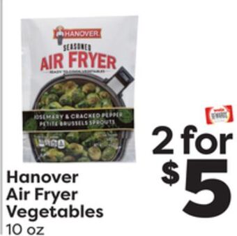 Weis Markets Hanover air fryer vegetables offer