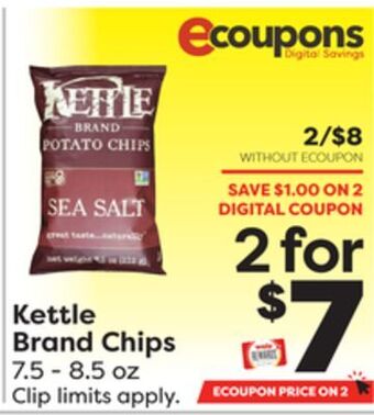 Weis Markets Kettle brand chips offer
