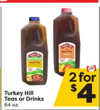 Weis Markets Turkey hill teas or drinks offer