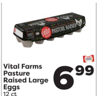 Weis Markets Vital farms pasture raised large eggs offer