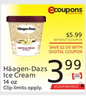 Weis Markets Häagen-dazs ice cream offer