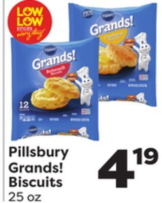 Weis Markets Pillsbury grands! biscuits offer