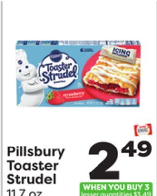 Weis Markets Pillsbury toaster strudel offer