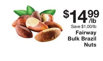 Fairway Store Market Fairway bulk brazil nuts offer