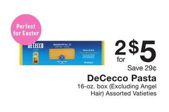 Fairway Store Market Dececco pasta offer