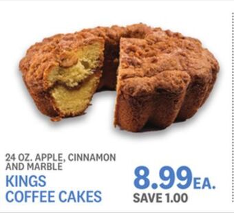 Kings Food Markets Kings coffee cakes offer