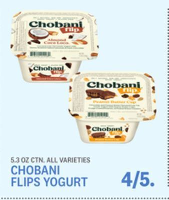 Kings Food Markets Chobani flips yogurt offer
