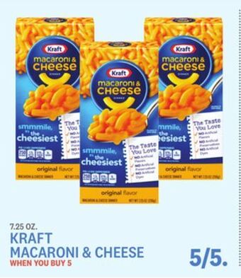 Kings Food Markets Kraft macaroni & cheese offer