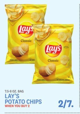 Kings Food Markets Lay's potato chips offer