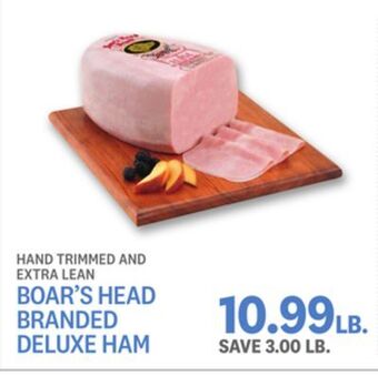 Kings Food Markets Boar's head branded deluxe ham offer