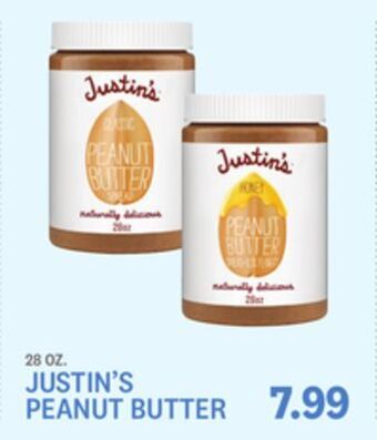 Kings Food Markets Justin's peanut butter offer