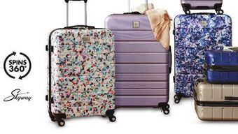 JC Penney Everett 20 hardside carry-on luggage offer