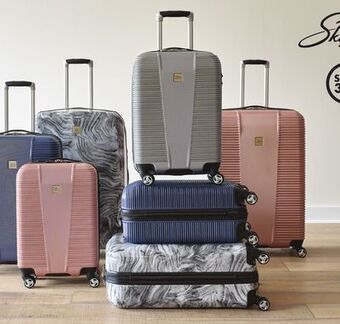 JC Penney Skyway chesapeake 3.0 20 hardside luggage offer