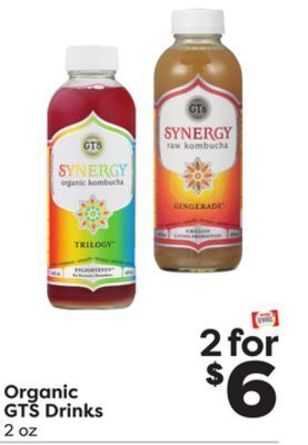 Weis Markets Organic gts drinks offer
