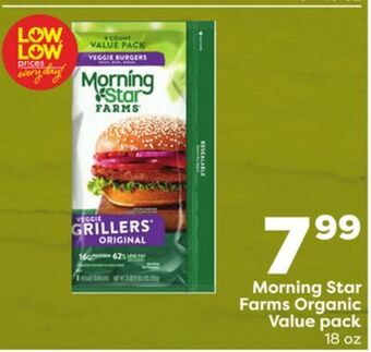 Weis Markets Morning star farms organic value pack offer