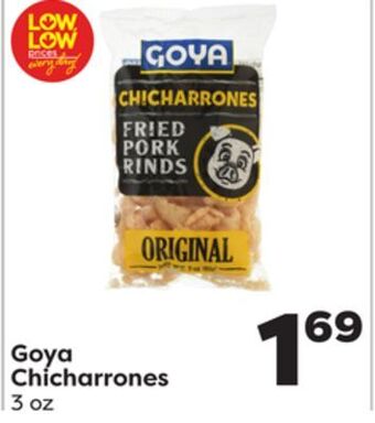Weis Markets Goya chicharrones offer