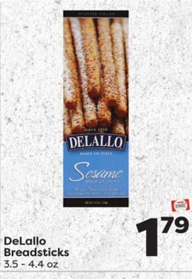 Weis Markets Delallo breadsticks offer