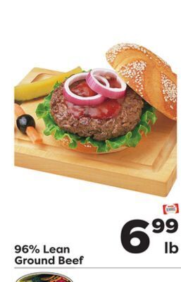 Weis Markets 96% lean ground beef offer