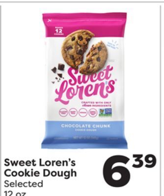 Weis Markets Sweet loren's cookie dough offer