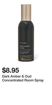 Bath & Body Works Dark amber & oud concentrated room spray offer