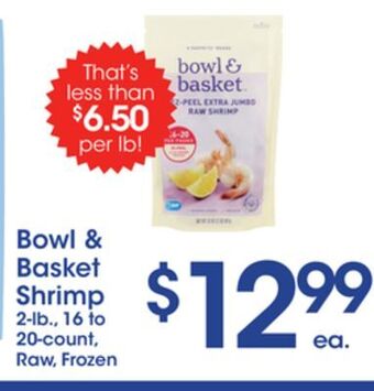 Price Rite Bowl & basket shrimp offer