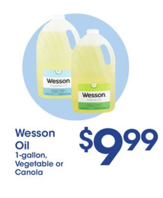 Price Rite Wesson oil offer