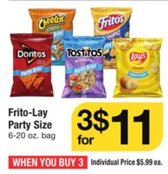 ACME Frito-lay party size offer