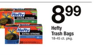 ACME Hefty trash bags offer