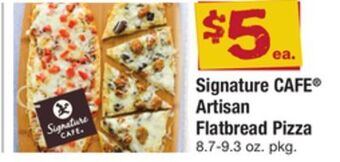 ACME Signature cafe® artisan flatbread pizza offer