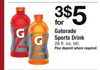 ACME Gatorade sports drink offer