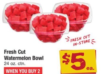 ACME Fresh cut watermelon bowl offer