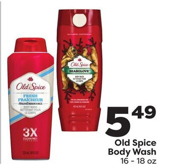 Weis Markets Old spice body wash offer