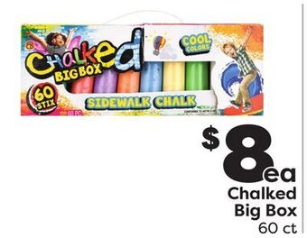 Weis Markets Chalked big box offer