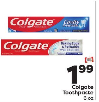 Weis Markets Colgate toothpaste offer