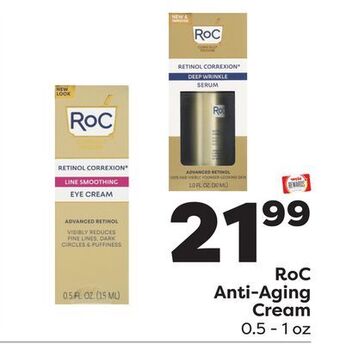 Weis Markets Roc anti-aging cream offer