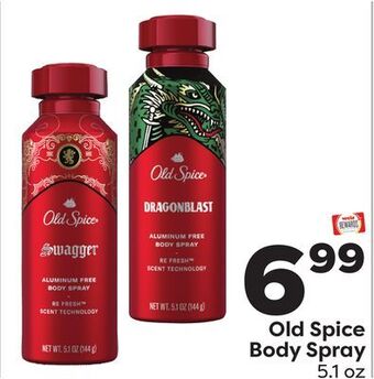 Weis Markets Old spice body spray offer